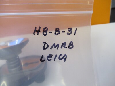 LEICA GERMANY DMRB LAMP CONCAVE MIRROR MICROSCOPE PART AS PICTURED &H8-B-31
