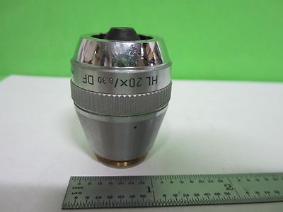 Microscope Part Ernst Leitz Hl 20X Df Objective Ergolux Optics
