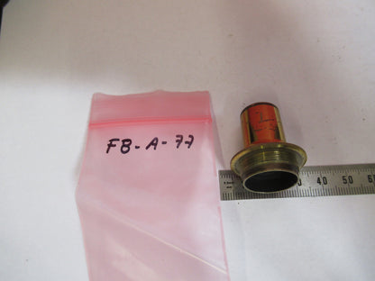 ANTIQUE BRASS WATSON LENS OBJECTIVE MICROSCOPE AS PICTURED &F8-A-77