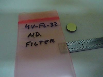 OPTICAL NEUTRAL DENSITY FILTER LASER OPTICS AS IS BIN#4V-FL-32