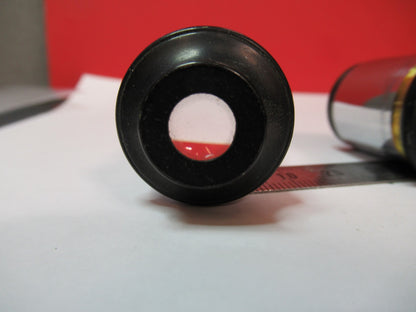 ANTIQUE SPENCER AO 10X EYEPIECE PAIR OCULAR MICROSCOPE PART AS PICTURED T7-A-64