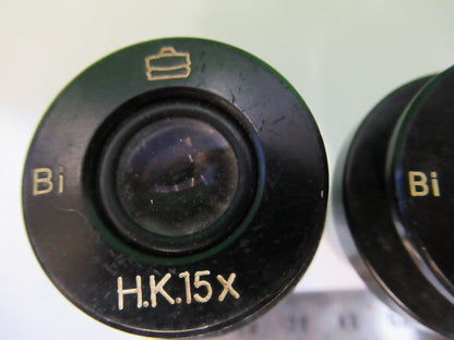Lot Tokyo Japan 15X Hk Eyepiece Ocular Microscope Part