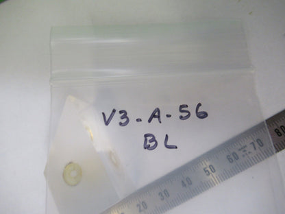 ANTIQUE BAUSCH LOMB GLASS PRISM OPTICS MICROSCOPE PART AS PICTURED  V3-A-56
