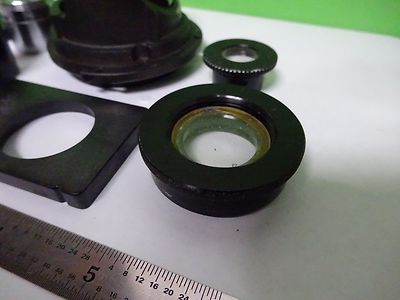 FOR PARTS MICROSCOPE PARTS ASSORTED OPTICS AS IS BIN#Y2-22