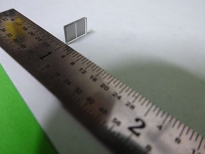 OPTICAL MINI COATED MIRROR SLIT LASER OPTICS AS IS BIN#72-B-17