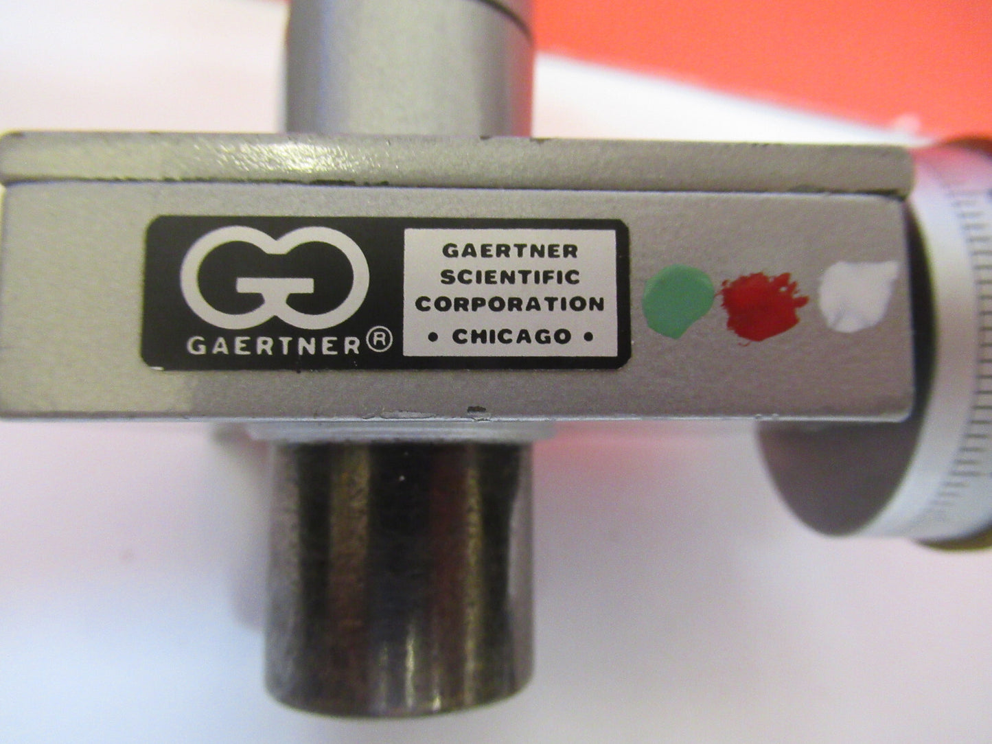 GAERTNER FILAR EYEPIECE OCULAR 10X LENS RARE MICROSCOPE PART AS PICTURED T1-A-28