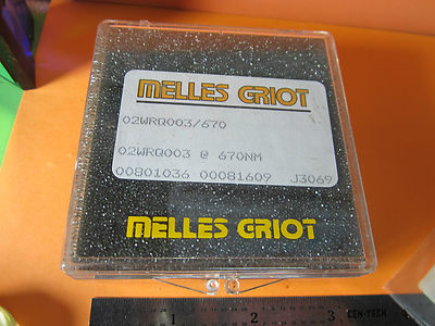 Optical Melles Griot Lens 670 nm Wave Laser Optics