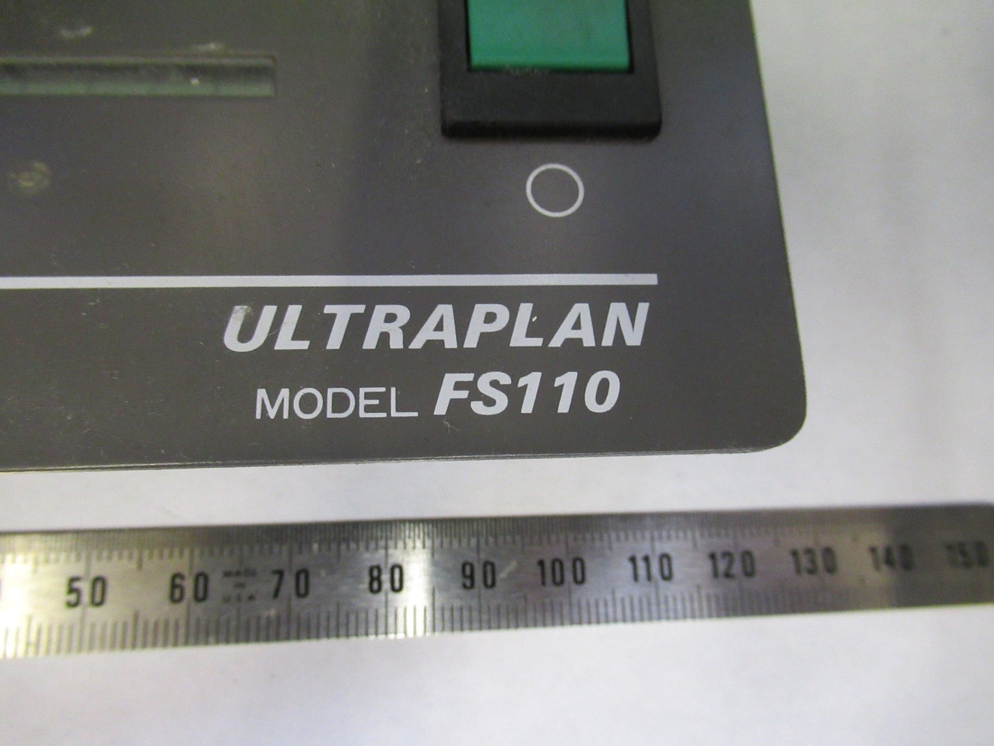 MITUTOYO JAPAN ULTRAPLAN DISPLAY SWITCH MICROSCOPE PART AS PICTURED U8-B-37