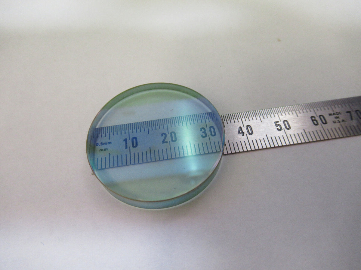Optical Heat Absorbing Glass Filter Scratched
