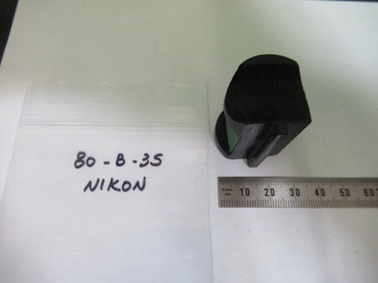 NIKON JAPAN GLASS PRISM HEAD OPTICS MICROSCOPE PART AS PICTURED 80-B-35