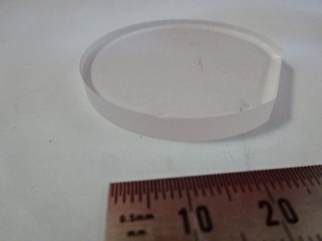 Wafer Very Thick Polished Synthetic Quartz Single Crystal Rare
