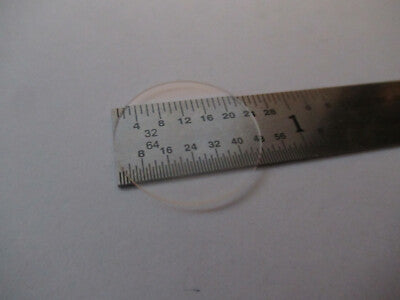 OPTICAL SAPPHIRE THIN WAFER BLANK OPTICS AS PICTURED &F4-A-62