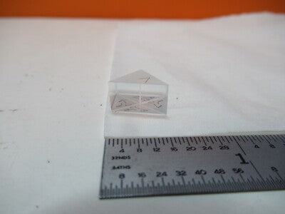 OPTICAL GLASS PRISM MIL SPEC OPTICS AS PICTURED &FT-5-67