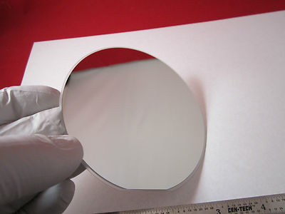 RARE SAPPHIRE WAFER SINGLE CRYSTAL COATED WITH PLATINUM 3000 ANGSTROMS  BIN#1C