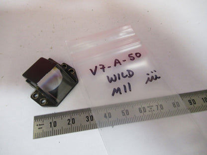 WILD HEERBRUGG M11 SWISS GLASS PRISM OPTICS MICROSCOPE PART AS PICTURED V7-A-50
