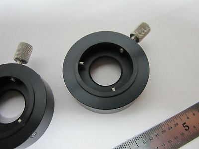 lot 3 ea MICROSCOPE OLYMPUS OBJECTIVE PARTS DIC OPTICS NOMARSKI BIN#B3-W-12