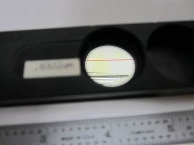 OPTISCHES ZYGO-INTERFEROMETER-MIKROSKOP-OBJEKTIV ROTE LASEROPTIK BIN#J1-03