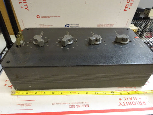 Decade Inductor General Radio 1490-F broken lead , working, sold