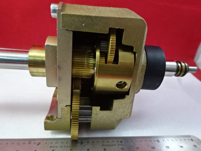 Reichert Leica Polyvar Stage Mechanism Microscope Part