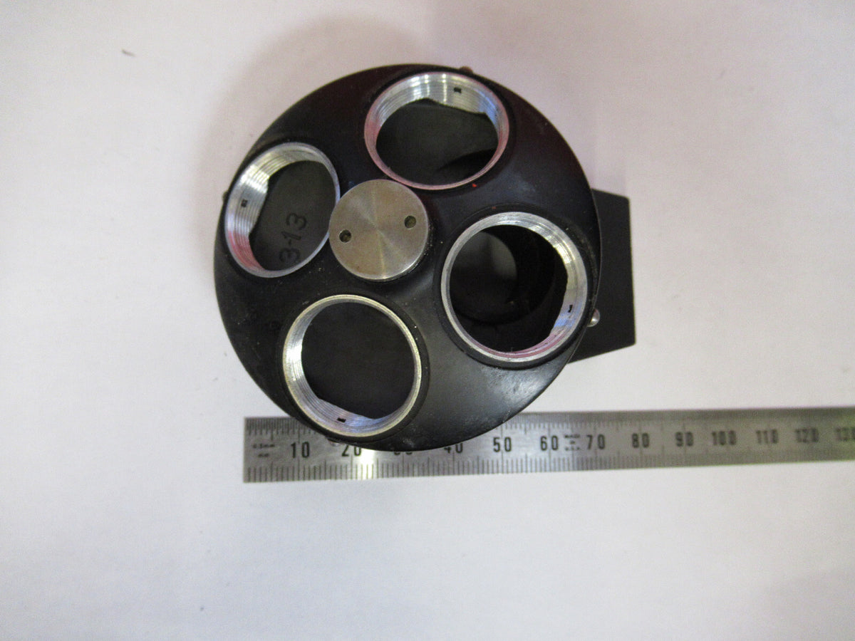 SPENCER AO  NOSEPIECE ANTIQUE MICROSCOPE PART AS PICTURED #X3-B-84