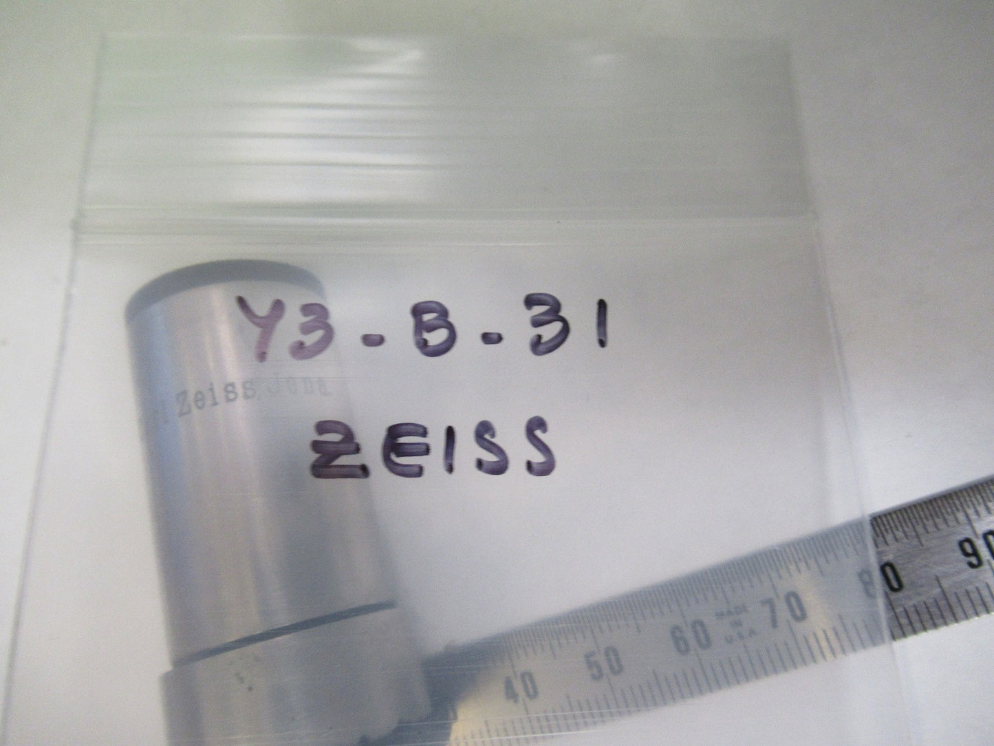 CARL ZEISS GERMANY OCULAR EYEPIECE LENS MICROSCOPE PART AS PICTURED Y3-B-31