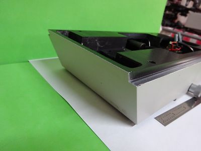 MICROSCOPE PART POLYVAR REICHERT LEICA TOP CONFOCAL OPTICS AS IS BIN#W2-03