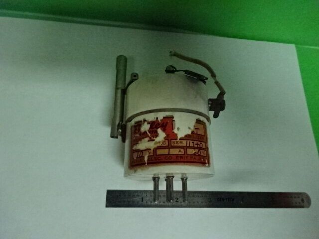 ANTIQUE QUARTZ RADIO CRYSTAL BLILEY ELECTRIC BC46T THERM FREQUENCY CONTROL AQ-45