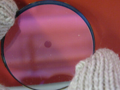 Optical Coated Lens Mil Spec Holed Coating Rare Optics