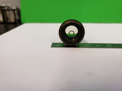 WILD HEERBRUGG OBJECTIVE PHASE FLUOTAR 10X MICROSCOPE PART AS PICTURED h2-a-72