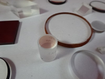 Lot Optical Glass Lenses Prisms Filters Laser Optics