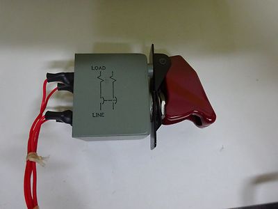 MIL SPEC RF ARMED SWITCH + GUARD AS IS BIN#S8