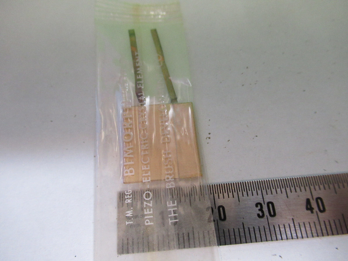 BRUSH BIMORPH PIEZO PIEZOELECTRIC PZT CERAMIC AS PICTURED &72-c-11