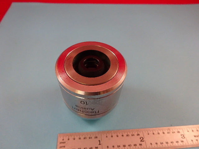 Reichert Austria Polyvar 10X Lwd Objective Optics Microscope Part