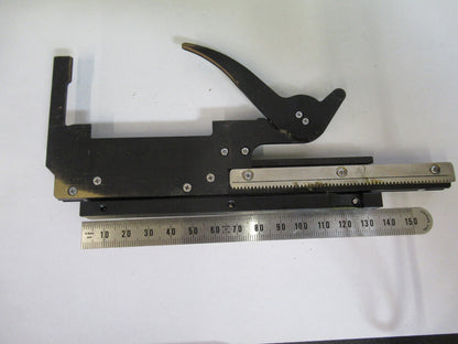 FOR PARTS OLYMPUS JAPAN STAGE CLIPS MICROSCOPE PART AS PICTURED #W5-B-52