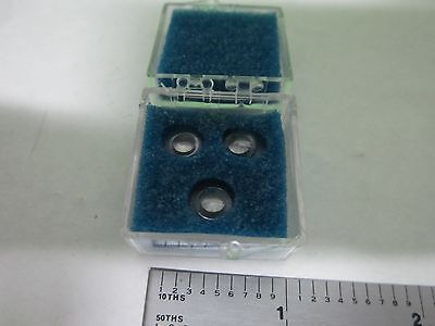OPTISCHES LOS 3 EA BI KONVEX-MINILINSEN LASEROPTIK WIE BESEHEN BIN#S8-16