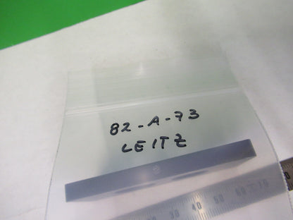 LEITZ WEZLAR 553392 FILTER ASSEMBLY OPTICS MICROSCOPE PART AS PICTURED 82-A-73