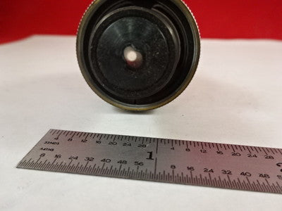 Ernst Leitz Germany Objective Lens Microscope Part Optics AS IS B