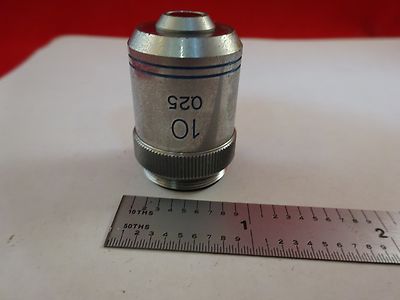 MICROSCOPE PART OBJECTIVE SWIFT 10X OPTICS AS IS BIN#N2-E-12