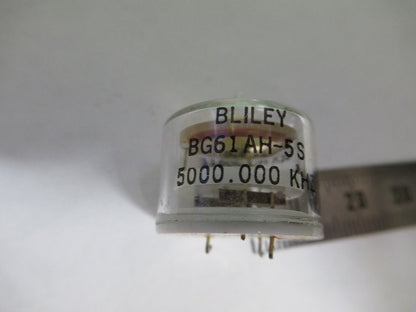 Bliley Electric Co. Space Swept 5 kHz Resonator Quartz Frequency Control