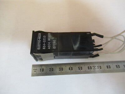 INDUSTRIAL SWITCH AIRCRAFT ELECTRO MECH 654-3210 ELECTRIC AS PICTURED #P4-A-03