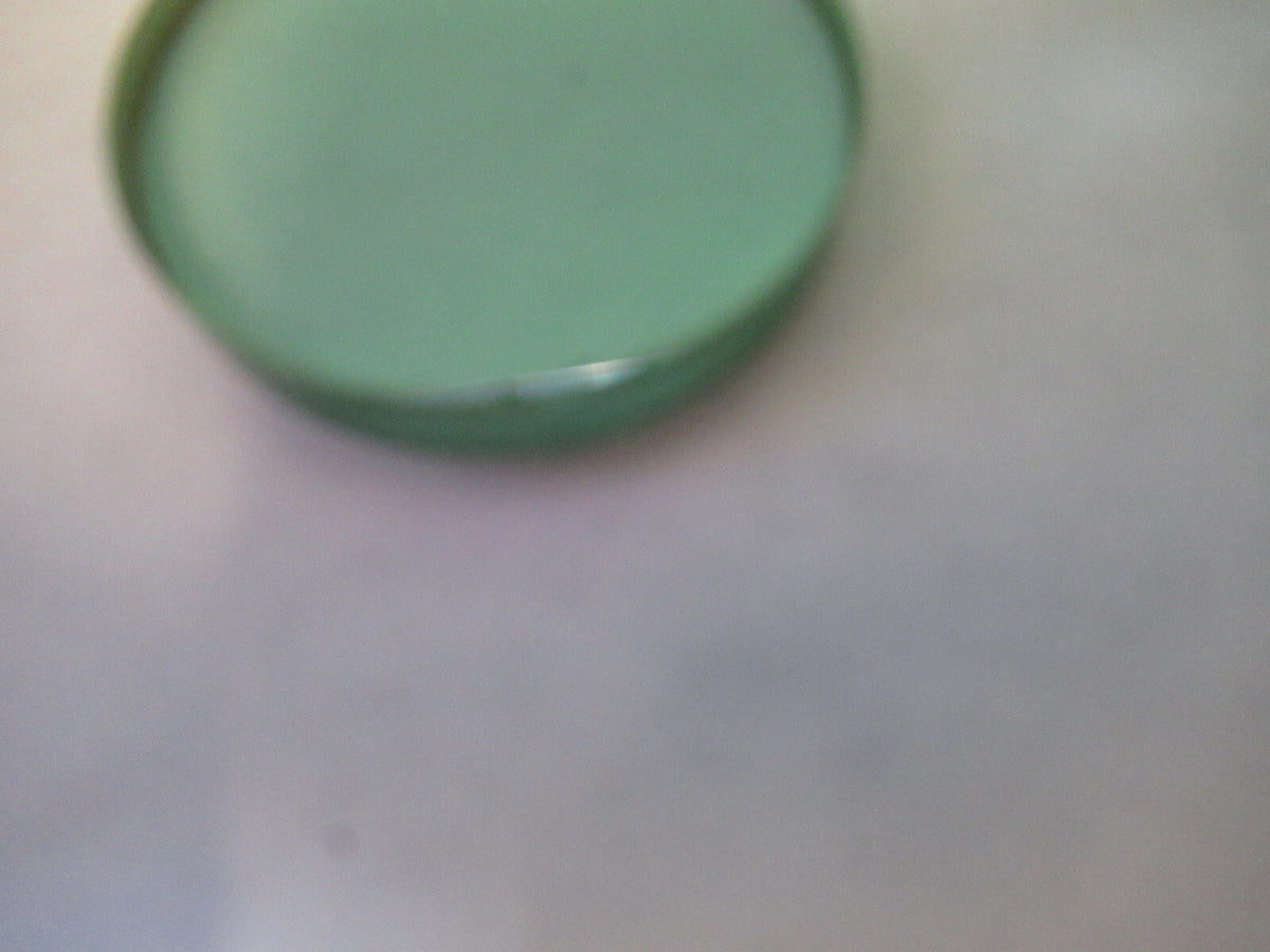 OPTICAL HEAT ABSORBING GLASS FILTER MICROSCOPE PART OPTICS AS PICTURED S1-B-12