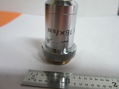 Microscope Objective Ernst Leitz Wetzlar Germany 16X Infinity Optics