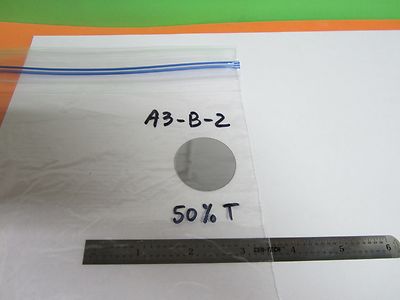 Optical 50% Transmission Filter Laser Optics