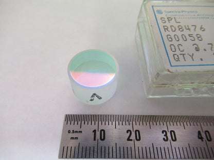 LOT OPTICAL SPECTRA PHYSICS SPL COATED LENS PHOTONICS OPTICS AS PICTURED T6-B-29