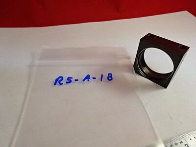 MICROSCOPE PART REICHERT AUSTRIA MOUNTED LENS OPTICS AS IS B#R5-A-18
