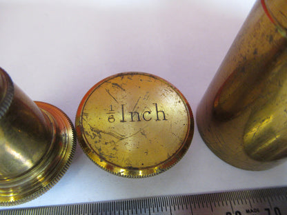 Antique Seibert Germany 1/6 Objective Microscope Part