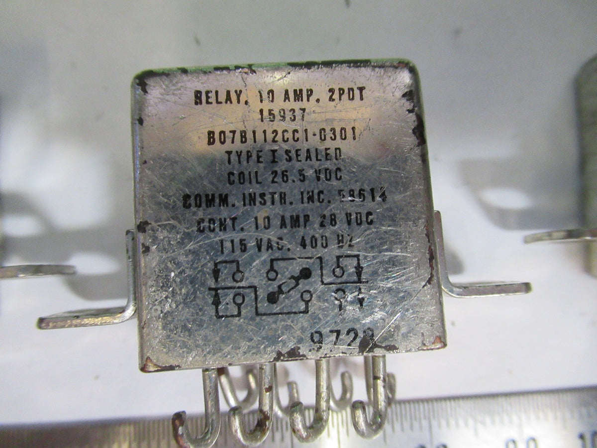 Lot Relay Electric Mil Spec Comm Instr