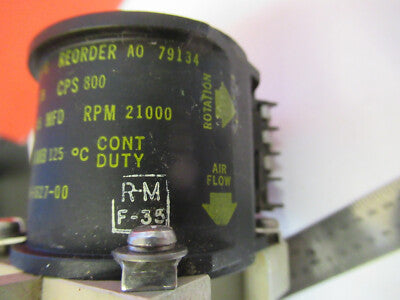 AIRCRAFT NSN MIL SPEC AXIMAX ROTRON AIR FAN 418Y5 AS PICTURED &B1-A-93