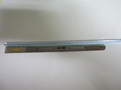 Optical Laser Rod Neodymium Doped Optics [chipped on edge]