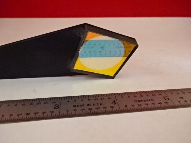 OPTICAL MOUNTED DICHROIC FILTER LASER OPTICS  AS IS #X3-A-06